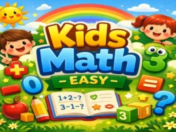 Kids Math Easy browser game
