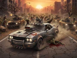 Zombie Road Drive browser game