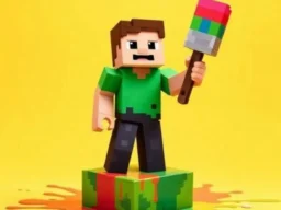 BTS Minecraft Coloring Time browser game