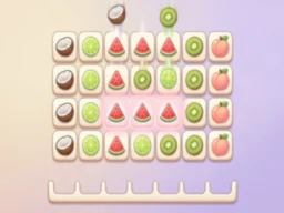 Tiles: Collect 3 fruits browser game