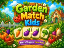 Garden Match Kids browser game