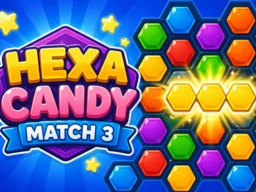 Hexa Candy Match 3 browser game