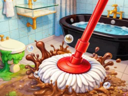 Home Makeover Cleaning Game browser game