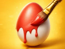 Easy Easter Coloring Eggs browser game