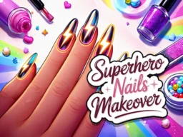 Superhero Nails Makeover browser game