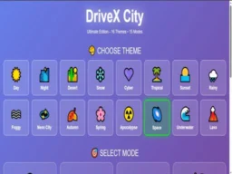 DriveX City browser game