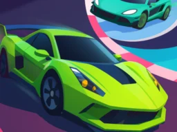 Car Racing 3D: Extreme Dodge browser game