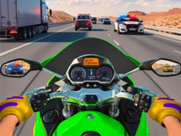 Moto Bike Highway Racing Game browser game