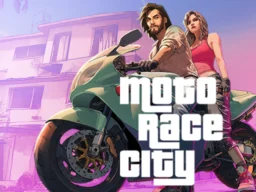 Moto Race City browser game