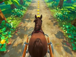 Horse Kart Runner Game browser game