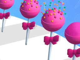 Lollipop Stack Run browser game