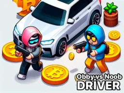 Obby vs Noob Driver browser game