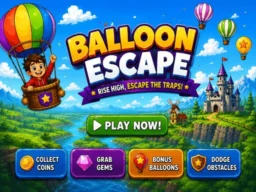 Balloon Escape browser game