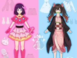 Anime Doll DIY Cosplay Girl browser game