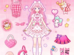Idol Livestream: Doll Dress Up browser game