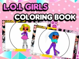 L.O.L OMG Girls Coloring Book browser game