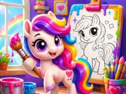 Pony Color Fun browser game