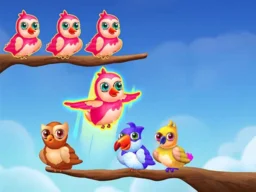 Birds Sort Color Match Puzzle browser game