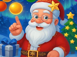Christmas Bubble Shooter Game browser game