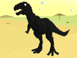 Dino T Rex 3D Run browser game