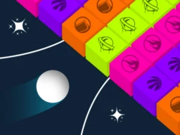 Rolling Color Ball Game browser game