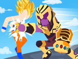 Stickman Warriors Superhero Fight browser game