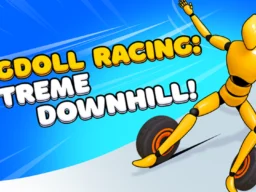 Ragdoll Racing: Extreme Downhill! browser game