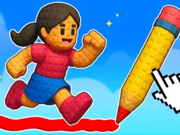 Obby online with friends: Draw and Jump! browser game