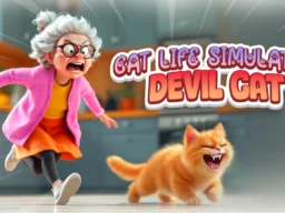 Cat Life Simulator: Devil Cat browser game
