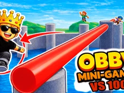 Obby: Mini-Games VS 1000 browser game