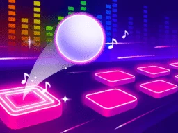 Jump to the Rhythm of Songs! Musical Ball! browser game