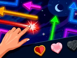 Neon Maze browser game