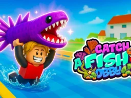 Catch a Fish Obby browser game