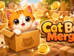 Cat Box Merge browser game