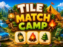 Tile Match Camp browser game