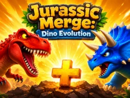 Jurassic Merge: Dino Evolution browser game