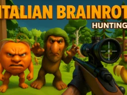 Italian Brainrot Hunting 3D browser game