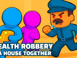 Stealth robbery of a house together browser game