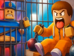 Obby Prison Barry Escape browser game