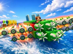 Build and Fly Obby browser game