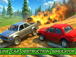 Online Car Destruction Simulator 3D browser game