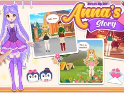 Anna’s Story: Dress Up DIY browser game