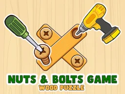 Nuts & Bolts Game: Wood Puzzle browser game