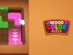 Wood Color Block browser game