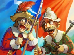 Musketeers Gunpowder vs Steel browser game