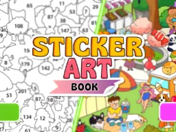 Sticker Art Book Puzzle browser game