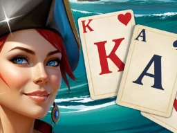 Solitaire Klondike – Treasure Island browser game