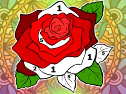Color by Numbers. Anti-stress Drawings. browser game