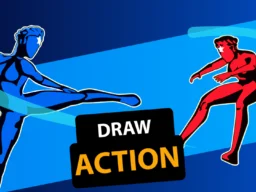 Draw Action browser game
