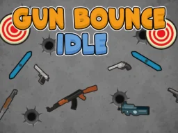 Gun Bounce Idle browser game